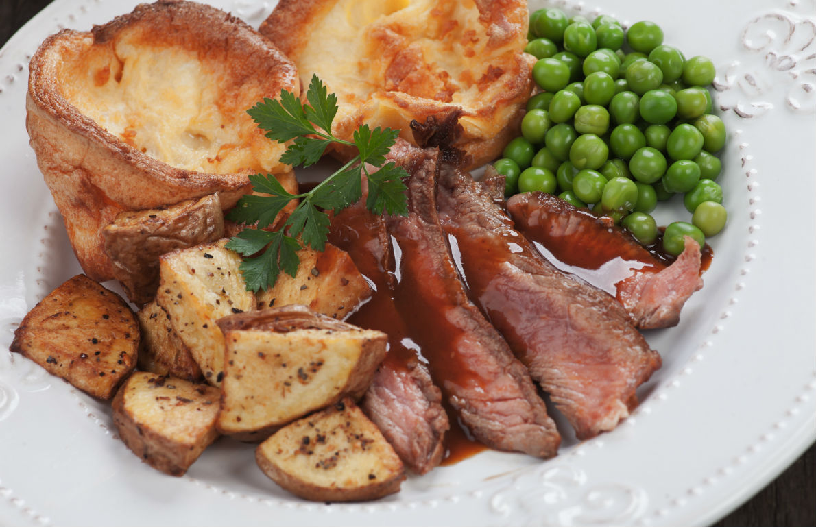 Sunday Roast from What the British Royal Family Really Eats at Home